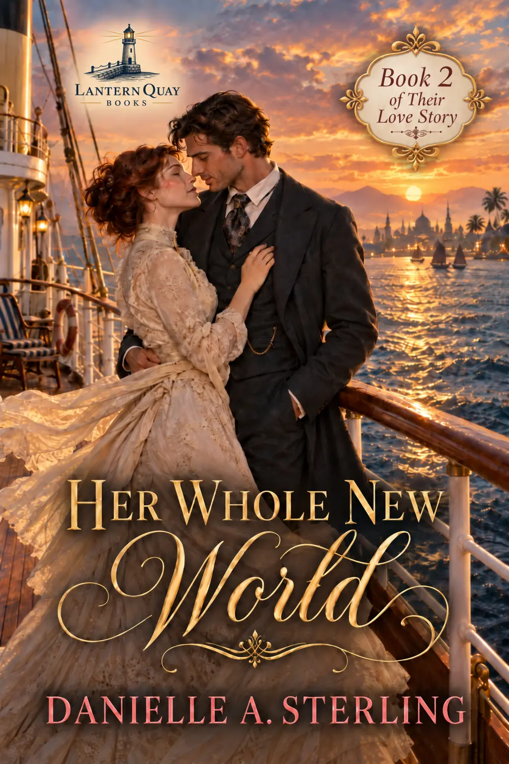 Cover of Her Whole New World by Danielle A. Sterling